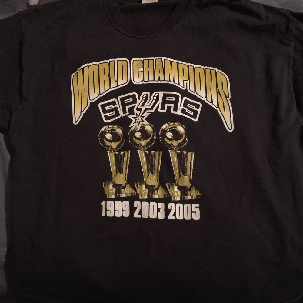 2005 Spurs Championship Shirt